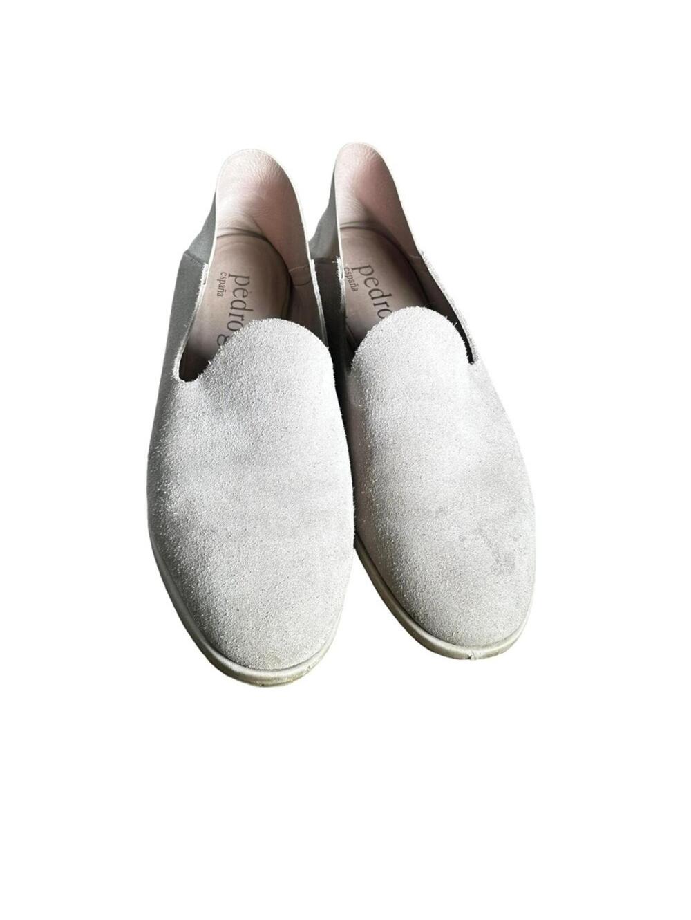 Pedro Garcia Yoshi Smoking Slipper Suede Loafer Pink Gray Mauve Flat 9 / 39 - Picture 8 of 16